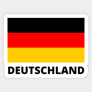 Deutschland Flag Sticker
